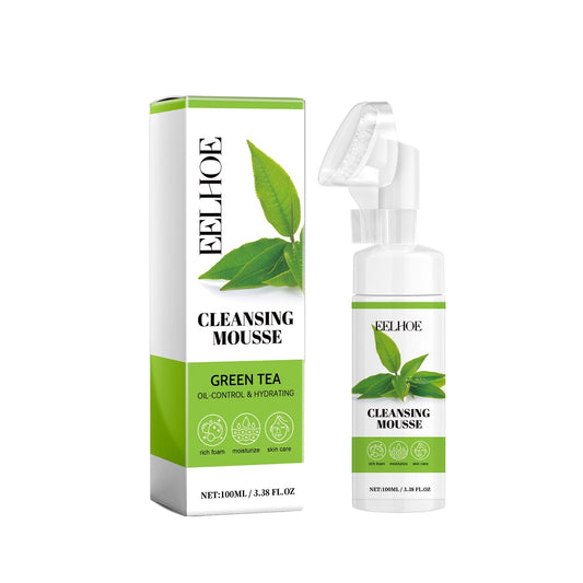 Green Tea Cleansing Mousse Deep Facial Cleanser