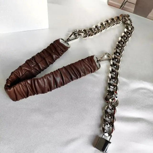 Women's Adjustable Metal Chain Link Fashion Belt