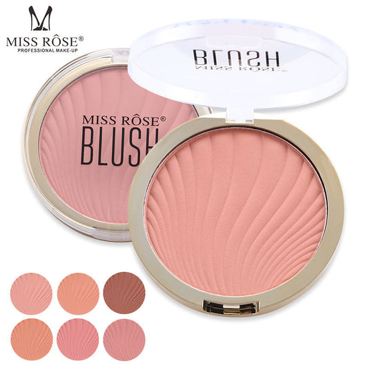 Six Color Matte Blush Highlighter Palette