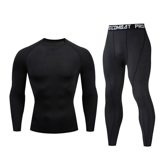 Men's PTZ Quick Dry Tight Pants Sports Set