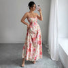 Women's Strapless Shoulder-Baring Elegant Fairy Evening Dress