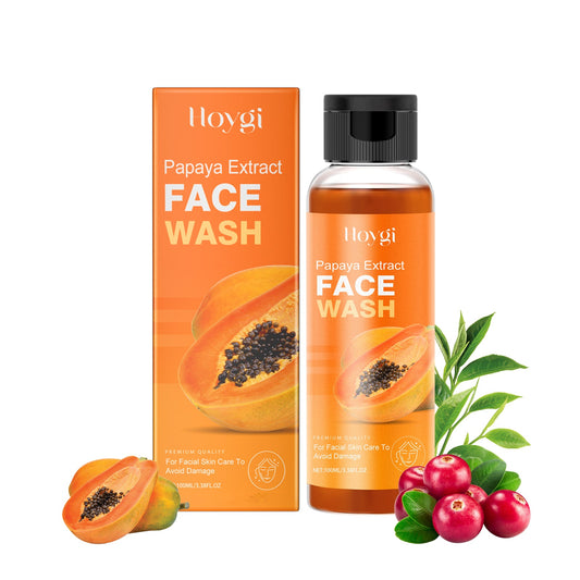 Papaya Face Wash Gentle Hydrating Moisturizing Skin Cleanser