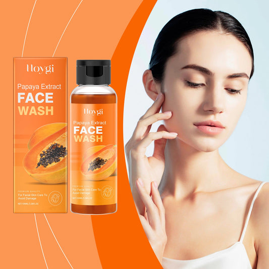 Papaya Face Wash Gentle Hydrating Moisturizing Skin Cleanser