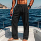 Men's Linen Yoga Pants Spring/Summer
