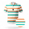Men's Beach Boardwalk Golf Polo | Performance Stretch Golf Shirt | Moisture-Wicking Athletic Polo