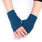 Women's Long Knitted Fingerless Half Finger Winter Gloves