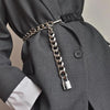 Women's Adjustable Metal Chain Link Fashion Belt
