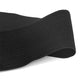 Women's Wide Fabric Stretch Belt Silver Metal Buckle