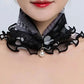 Women's Printed Satin Silk Scarf Neck Bandana