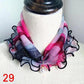 Women's Printed Satin Silk Scarf Neck Bandana