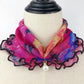 Women's Printed Satin Silk Scarf Neck Bandana