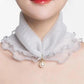 Women's Printed Satin Silk Scarf Neck Bandana