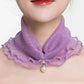 Women's Printed Satin Silk Scarf Neck Bandana