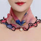 Women's Printed Satin Silk Scarf Neck Bandana