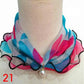 Women's Printed Satin Silk Scarf Neck Bandana
