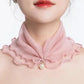 Women's Printed Satin Silk Scarf Neck Bandana