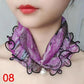 Women's Printed Satin Silk Scarf Neck Bandana