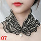 Women's Printed Satin Silk Scarf Neck Bandana